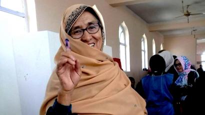 عکس های از انتخابات افغانستان