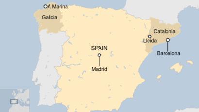 Coronavirus: Spain imposes local lockdown in Galicia - BBC News