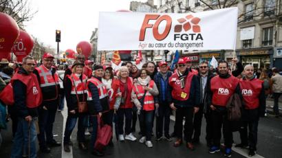 Đình công ở Paris