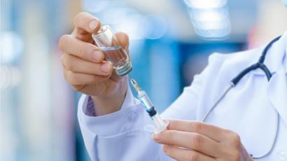 Injection in clinical trial