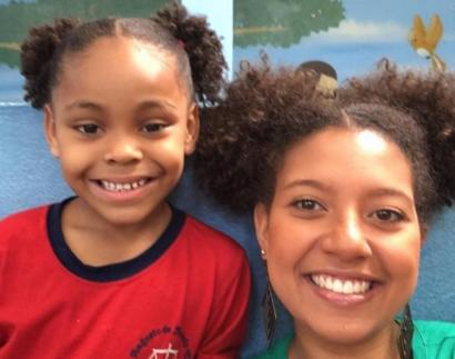 Brazil Teacher Changes Hairstyle To Support Bullied Girl Bbc News