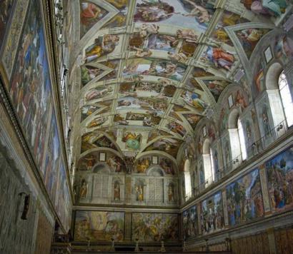 Michelangelo S Frescos Down From The Ceiling In Hull Bbc News