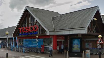 Woman Trapped Under Car In Tesco Car Park Llandudno Junction Bbc