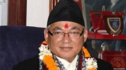 नेपाल के गृह मंत्री राम बहादुर थापा