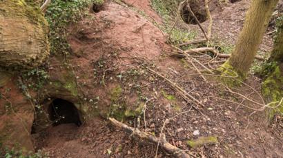 ウサギの穴をたどると 謎の洞窟 中世の騎士団かもっと最近か Bbc