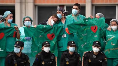 Sanitarios en Leganés