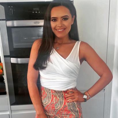 Amy Hodgson now cooks for her parents and sisters every day