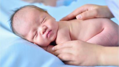 Gently Stroking Babies Provides Pain Relief Bbc News
