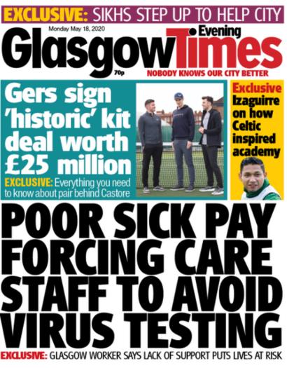 Care Home Covid Glasgow