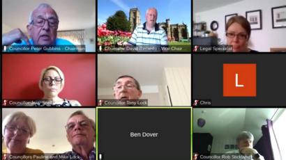 Somerset Planning Meeting Interrupted By Pornography Noises Bbc News