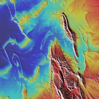 El Espectacular Mapa En 3d Que Muestra La Superficie De La Tierra