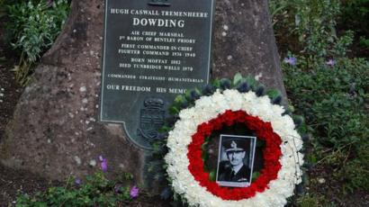 Memorial Flypast In Tunbridge Wells To Battle Of Britain Hero