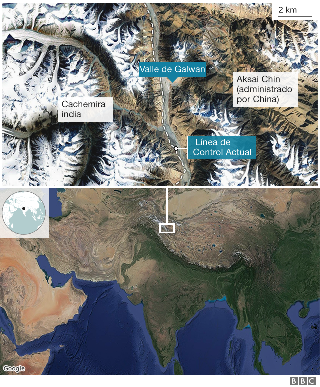 China Vs India Que Es La Linea De Control Actual Y Por Que