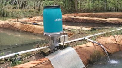 Efishery Pemberi Pakan Ikan Otomatis Buatan Indonesia