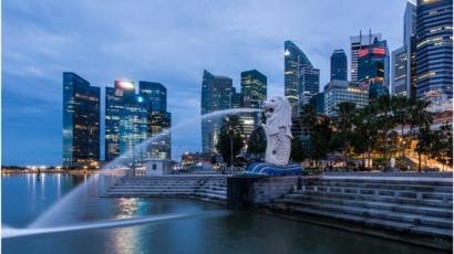 Sư tử biển, the Merlion, là một biểu tượng của Singapore được nhiều người biết đến