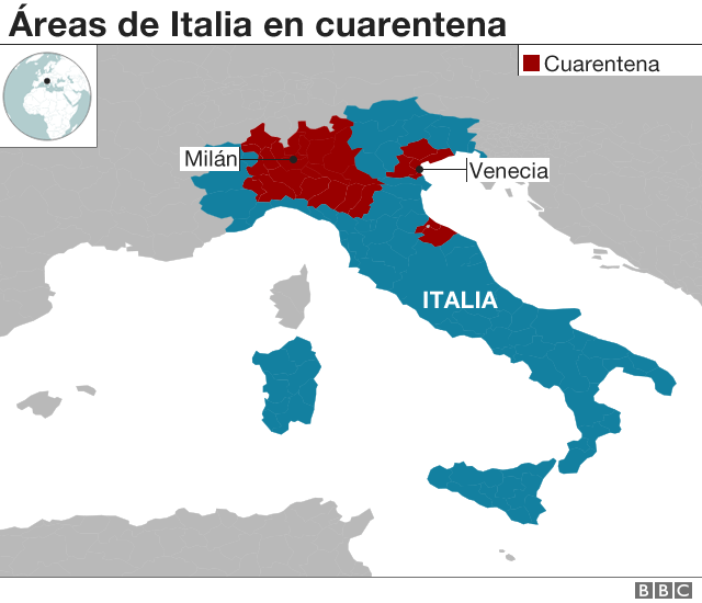 Image result for cuartentena italia
