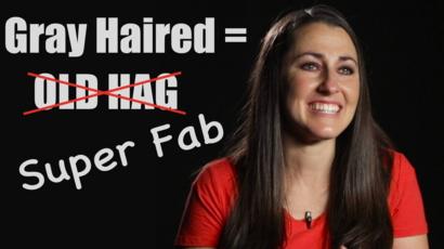 Fighting Back After Being Criticised For Having Grey Hairs Bbc News
