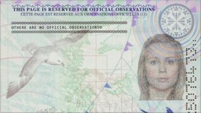 New Uk Passport Design Unveiled In Fight Against Fraud Bbc News