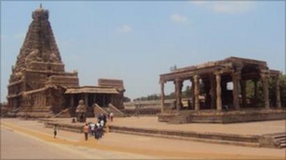 India S Big Temple Marks 1 000th Birthday Bbc News