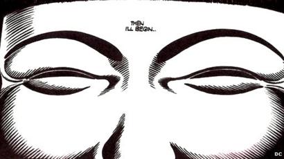 Viewpoint V For Vendetta And The Rise Of Anonymous Bbc News