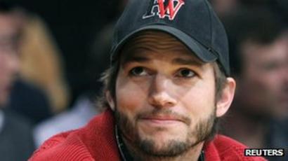 Ashton Kutcher Racist Advert Dropped Bbc News