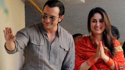 Bollywood S Saif Ali Khan And Kareena Kapoor Get Married Bbc News