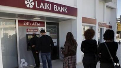 Bank Of Cyprus And Laiki Reassure Uk Customers Bbc News