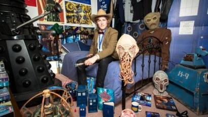 Doctor Who Fan Rents Out Memorabilia Bedroom For Charity