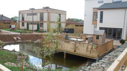 Straw Bale Homes For Lilac Co Housing Residents Bbc News