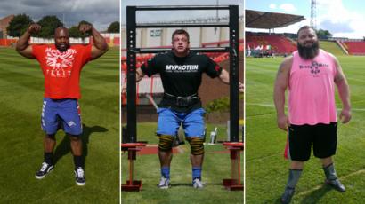 What Is Life Like As A Strongman Bbc News