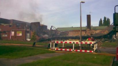 Fire Destroys Canley Sports And Social Club In Coventry Bbc News