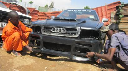 In Pictures Uganda S Pimp My Ride Garage Bbc News