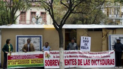 Victims Of Bolivian Military Rule Erased From History Bbc News