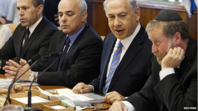 Israel Pm Warns Against Hamas Fatah Terror Cabinet Bbc News