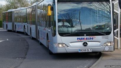 York S New Park And Ride Sites Open Bbc News