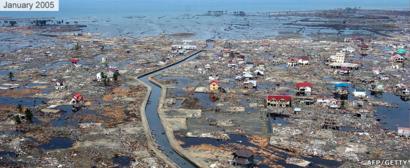 Indian Ocean Tsunami Then And Now Bbc News