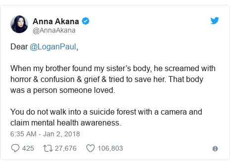 Logan Paul Youtube Body Video Draws Furious Reaction Bbc News
