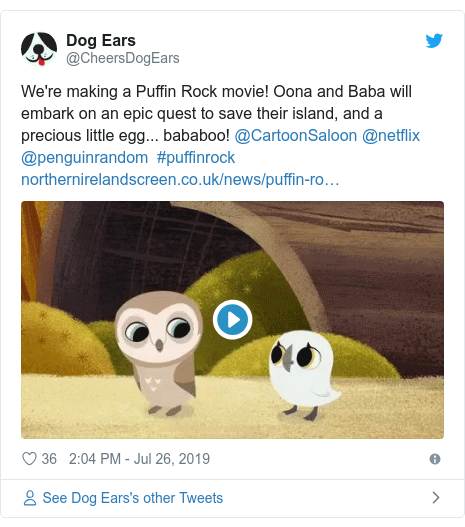 Puffin Rock Feature Film Deal For Derry Animation Bbc News