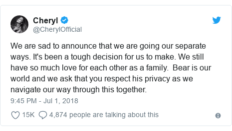 Cheryl And Liam Payne Announce Split Bbc News