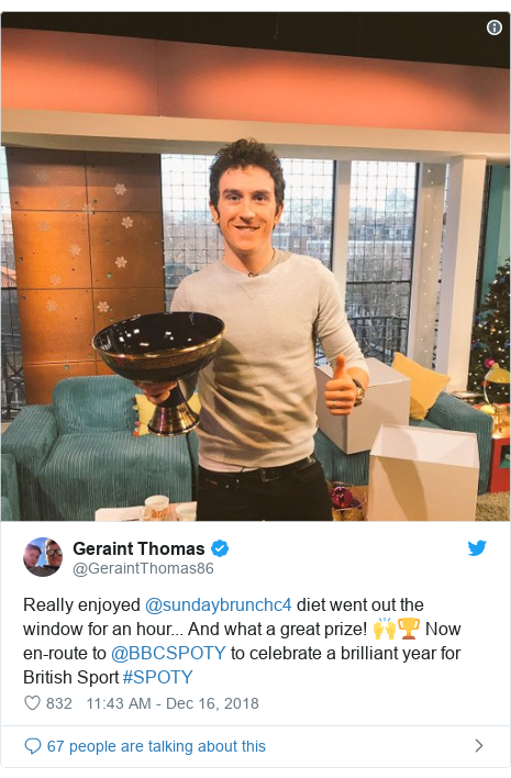 Geraint Thomas S Stolen Tour De France Trophy Replaced Bbc News