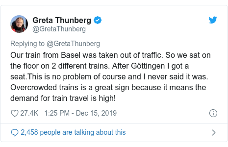 Greta Thunberg Apologises For Put Leaders Against The Wall Comment Bbc News