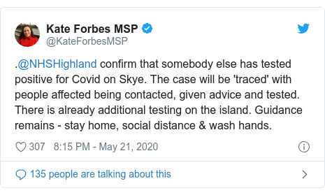 Coronavirus New Case Of Covid 19 Confirmed On Skye Bbc News