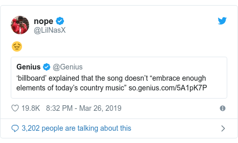 Rap Song Erased From Us Country Chart Bbc News