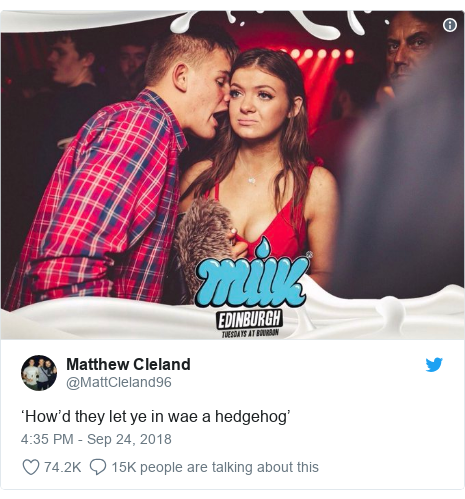 Edinburgh Nightclub Meme What Was Being Said Bbc News