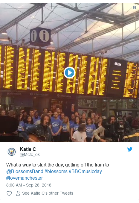 Get Wallpaper Bbc Music Day Blossoms Kylie And Others Take Over Train Stations For Android