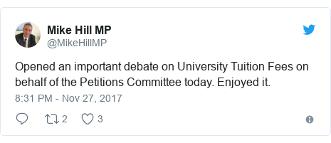 Tuition Fees Mps Debate Petition Urging Cut To 3 000 Bbc News