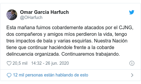 Omar García Harfuch: el secretario de Seguridad de Ciudad de ...