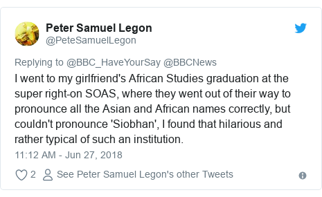 My First Name And Surname Are Always A Problem For People Bbc News