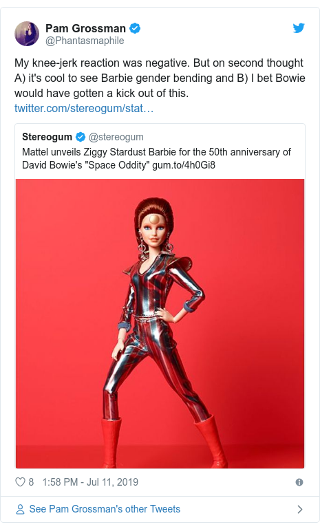 barbie david bowie 2019