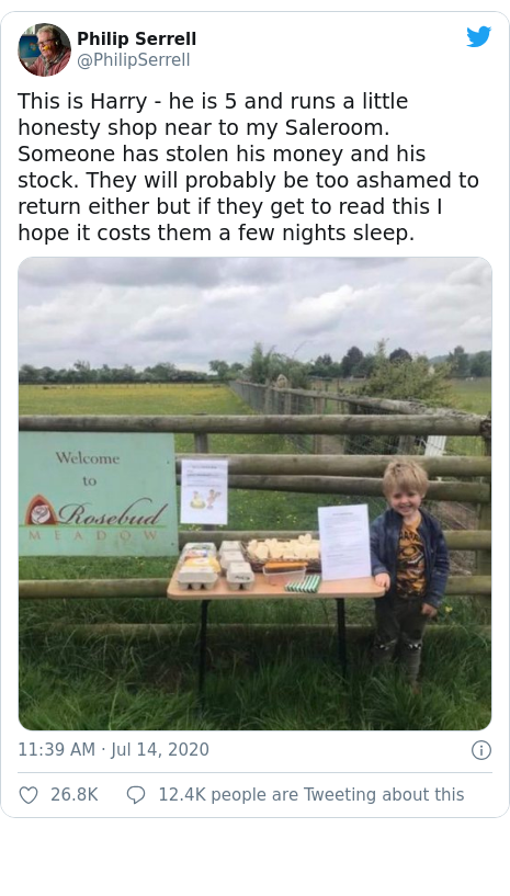 Thousands Raised For Hospice After Honesty Shop Theft Bbc News